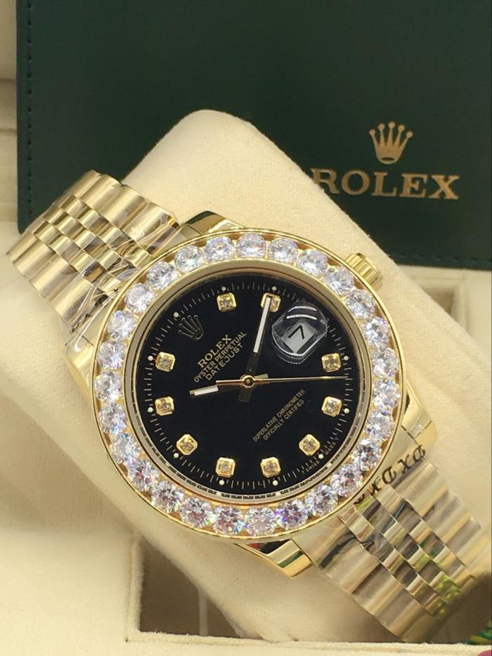 AAA rolex datejust for men with Sapphire crystal with diamonds