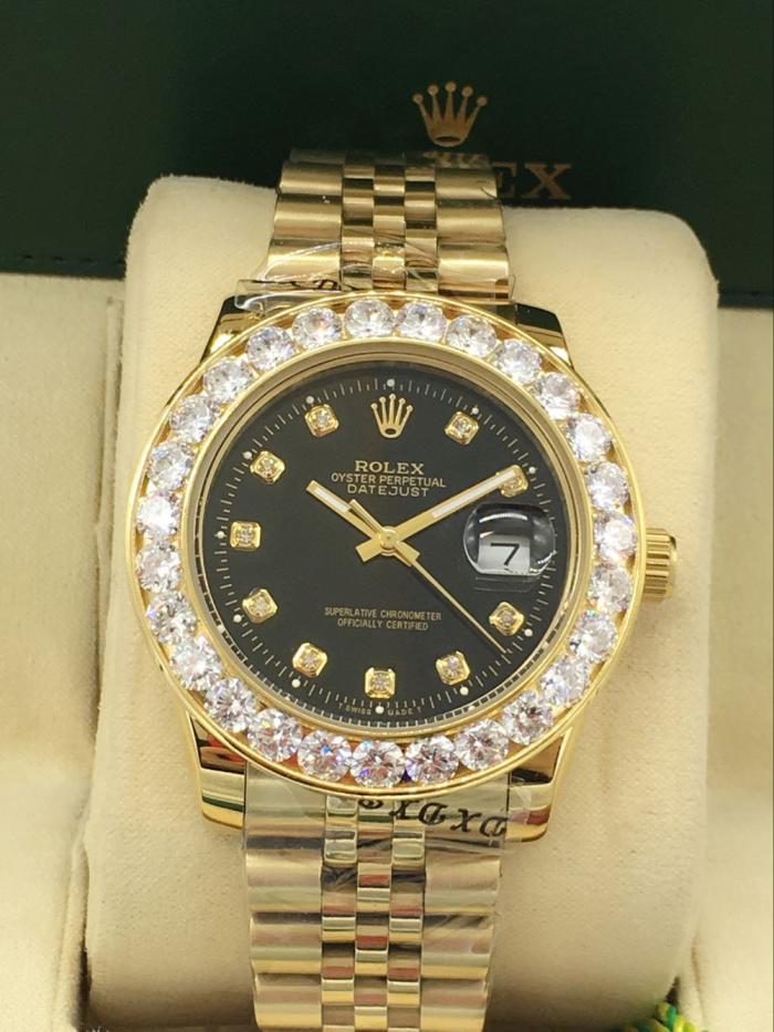 AAA rolex datejust for men with Sapphire crystal with diamonds