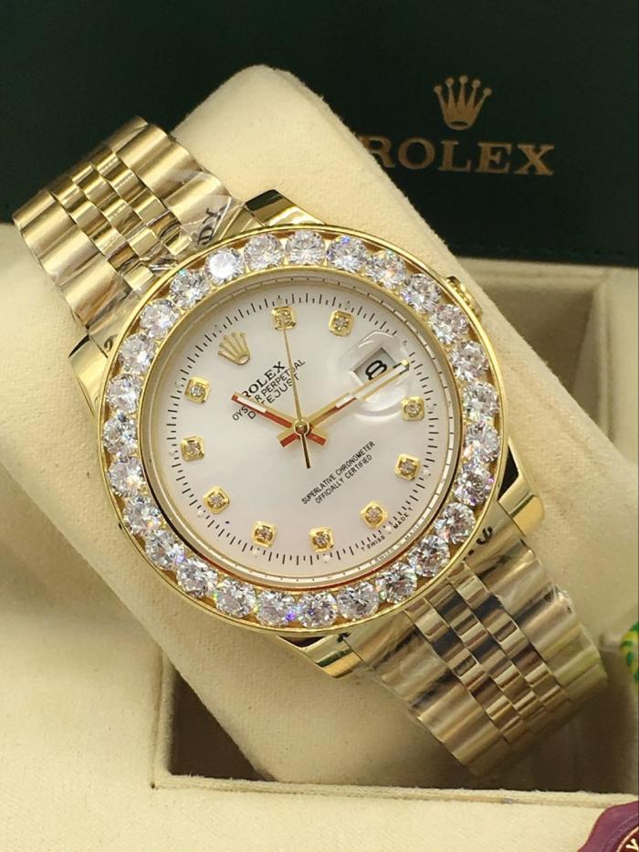 AAA rolex datejust for men with Sapphire crystal with diamonds