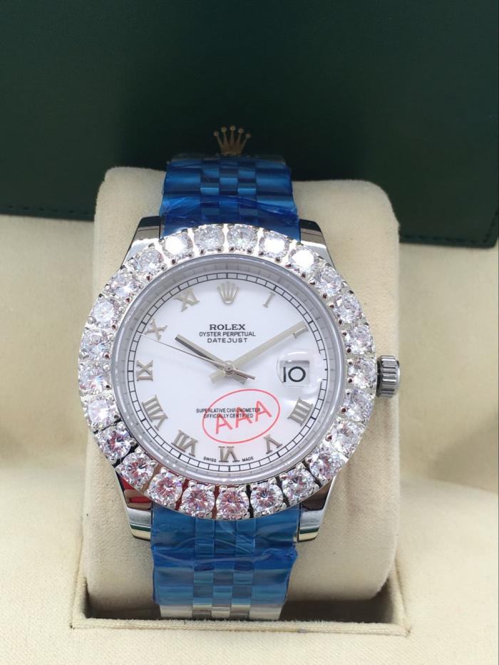 AAA rolex datejust for men with Sapphire crystal with diamonds