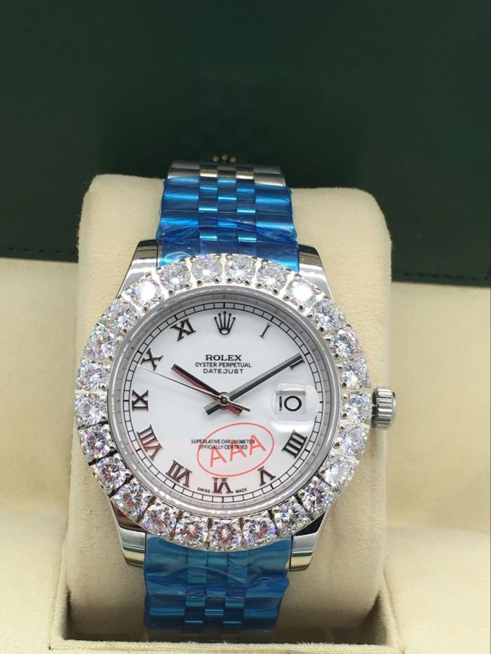 AAA rolex datejust for men with Sapphire crystal with diamonds