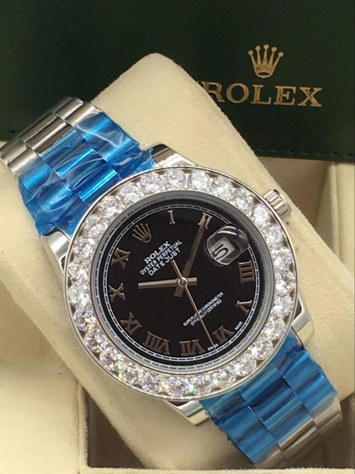 AAA rolex datejust for men with Sapphire crystal with diamonds