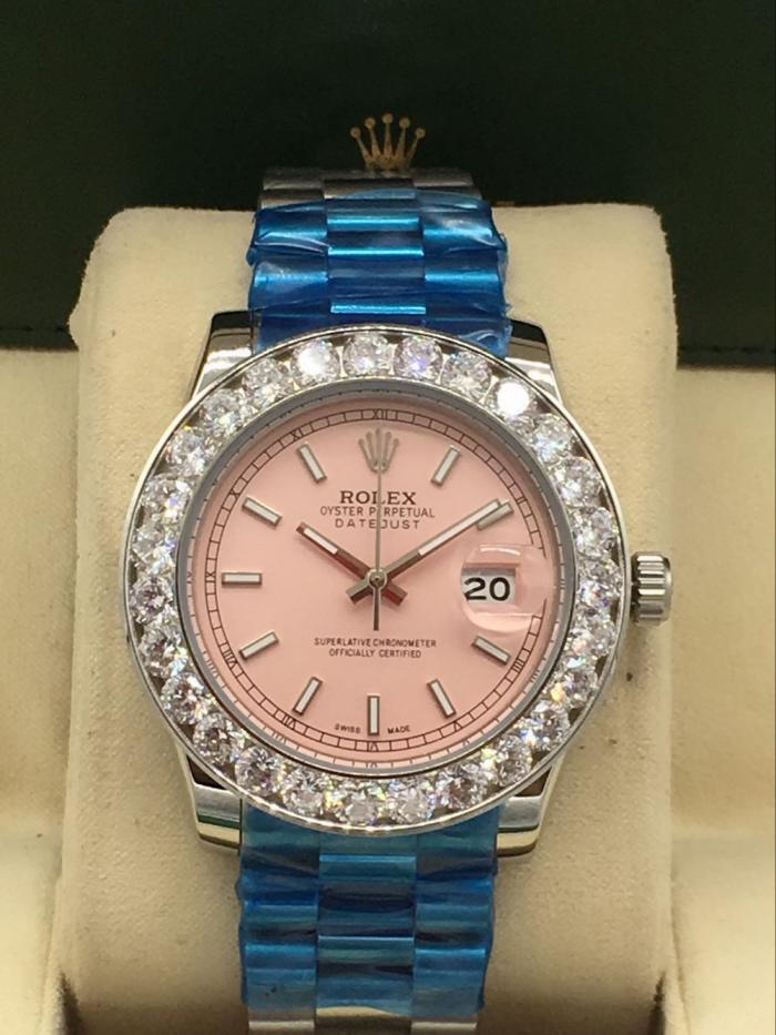 AAA rolex datejust for men with Sapphire crystal with diamonds