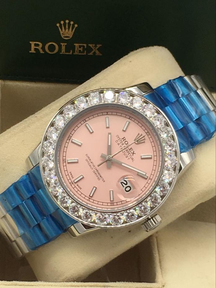 AAA rolex datejust for men with Sapphire crystal with diamonds