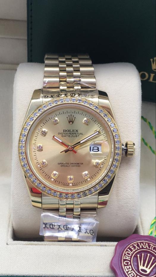 Rolex datejust automatic watch for men Sapphire crystal