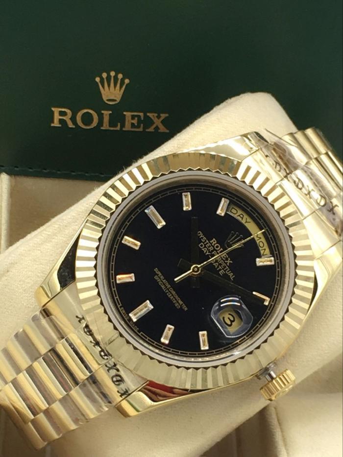 Rolex Day-Date automatic watch for men Sapphire crystal