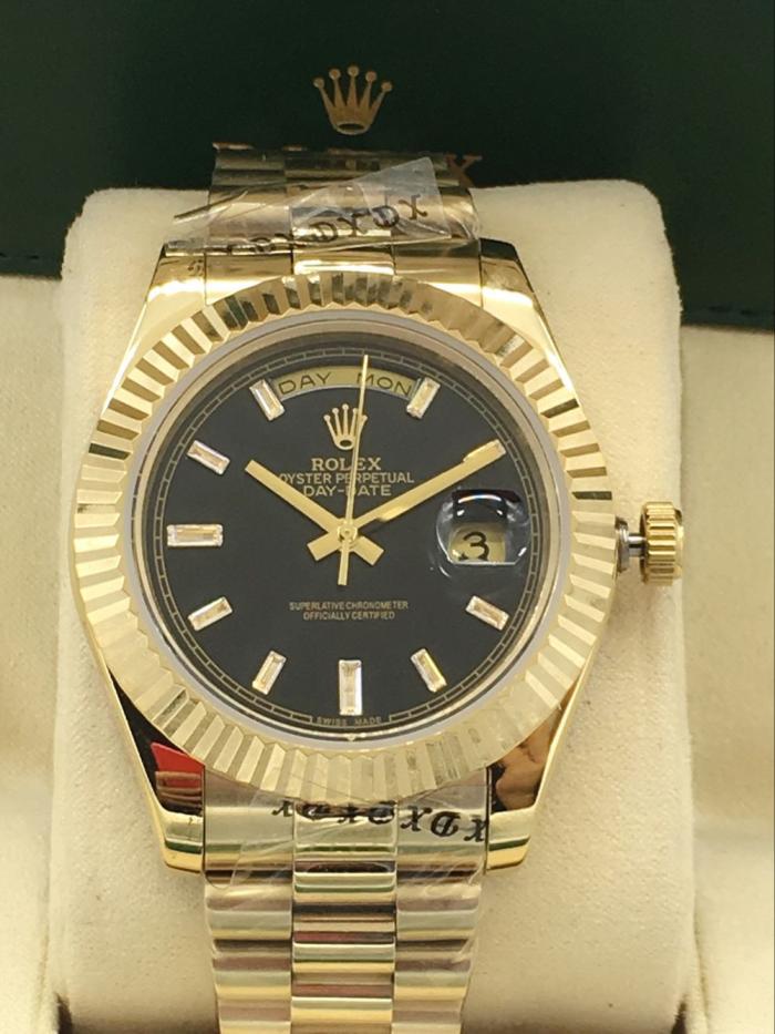Rolex Day-Date automatic watch for men Sapphire crystal