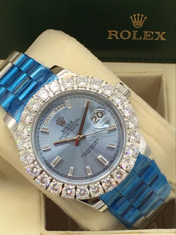 Rolex Day-date for men Bezel with big diamonds  AAA automatic