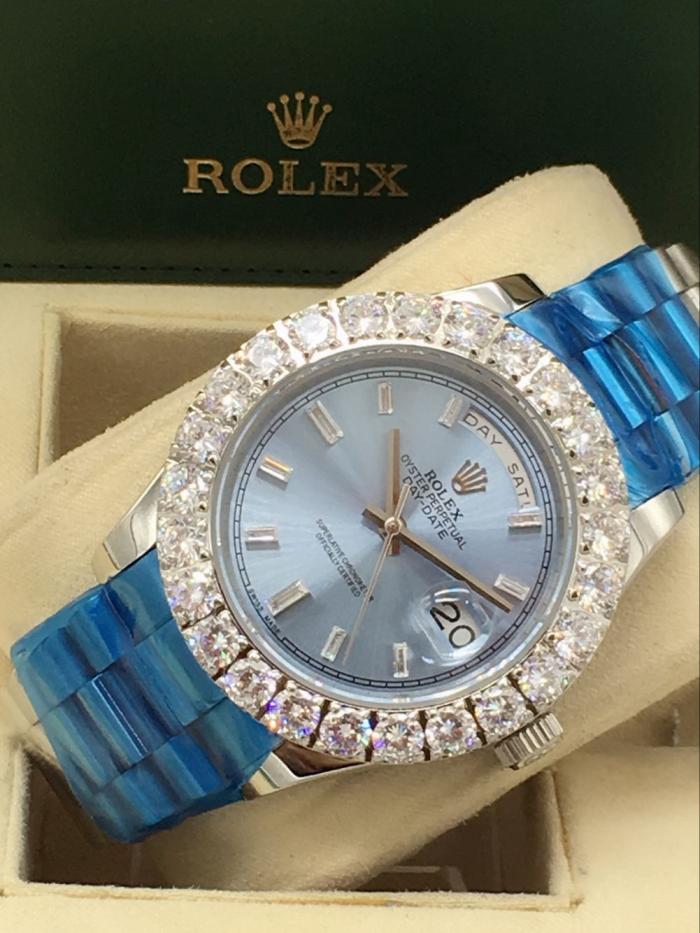 Rolex Day-date for men Bezel with big diamonds  AAA automatic