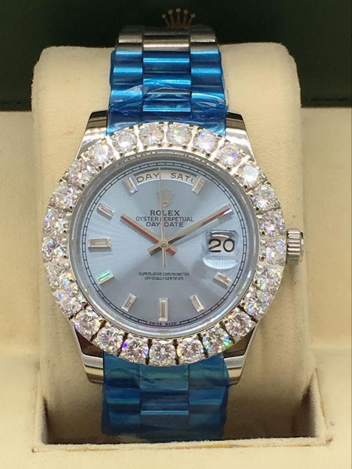 Rolex Day-date for men Bezel with big diamonds  AAA automatic