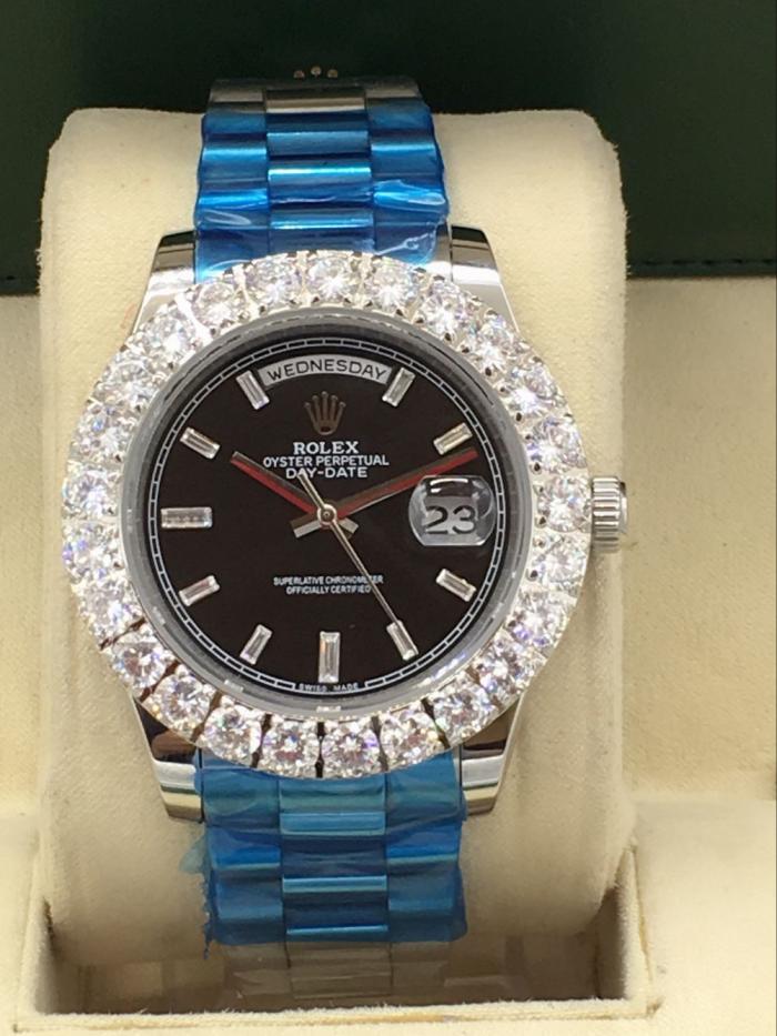 Rolex Day-date for men Bezel with big diamonds  AAA automatic