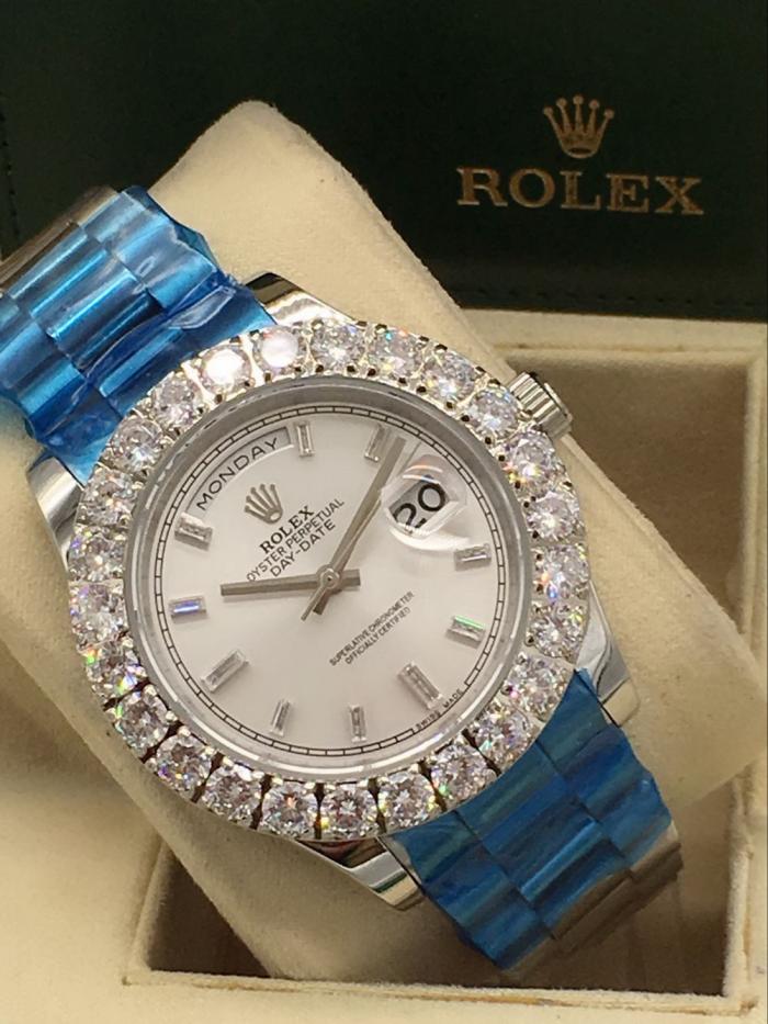 Rolex Day-date for men Bezel with big diamonds  AAA automatic