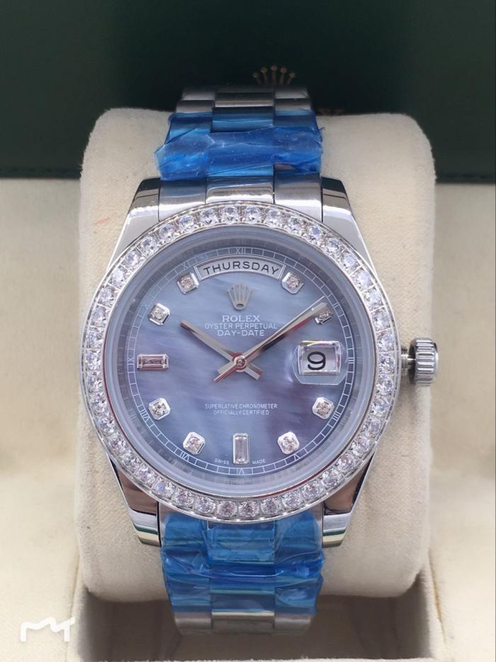 Men AAA rolex day-date high quality automatic movement with diamonds
