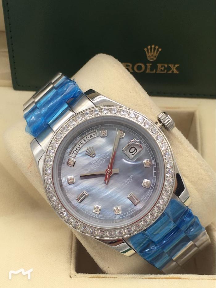 Men AAA rolex day-date high quality automatic movement with diamonds
