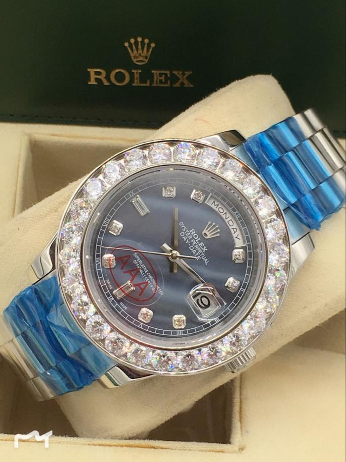 Men AAA rolex day-date high quality automatic movement with diamonds