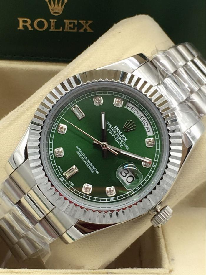 AAA rolex day-date high quality automatic movement diamond hands