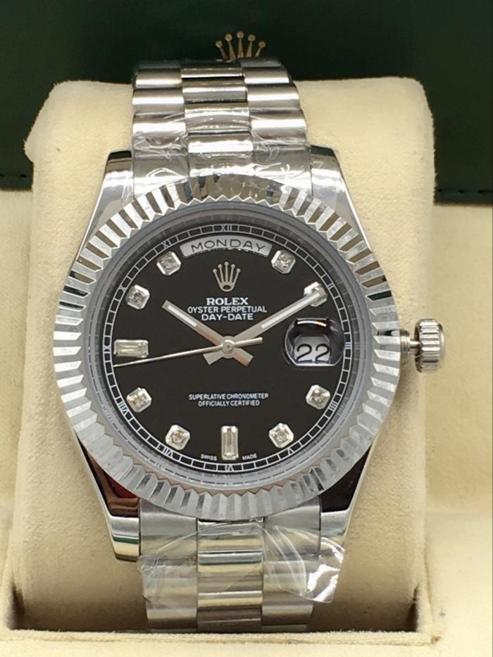 AAA rolex day-date high quality automatic movement diamond hands