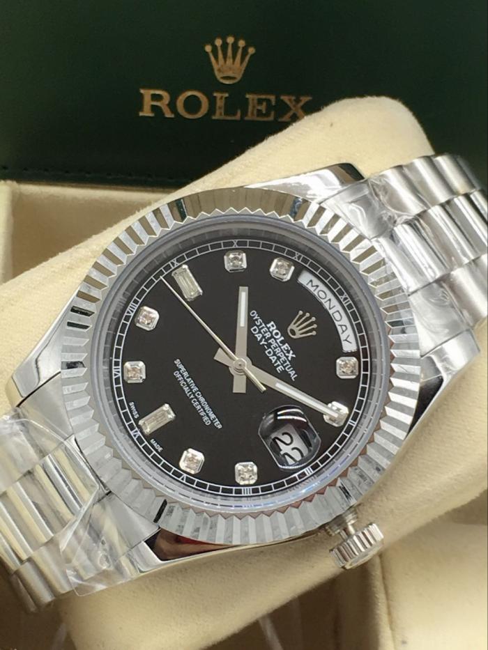 AAA rolex day-date high quality automatic movement diamond hands
