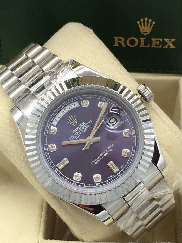AAA rolex day-date high quality automatic movement diamond hands