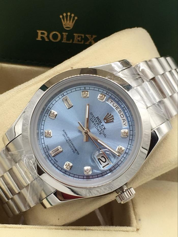AAA rolex day-date high quality automatic movement diamond hands