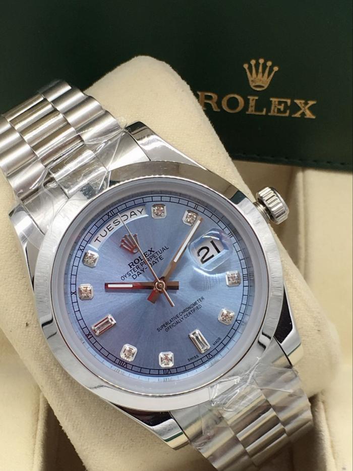 AAA rolex day-date high quality automatic movement diamond hands