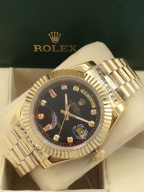 AAA rolex day-date high quality automatic movement diamond hands