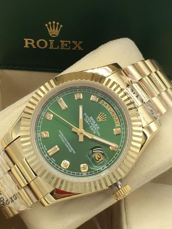 AAA rolex day-date high quality automatic movement diamond hands
