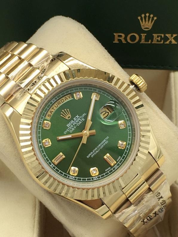 AAA rolex day-date high quality automatic movement diamond hands