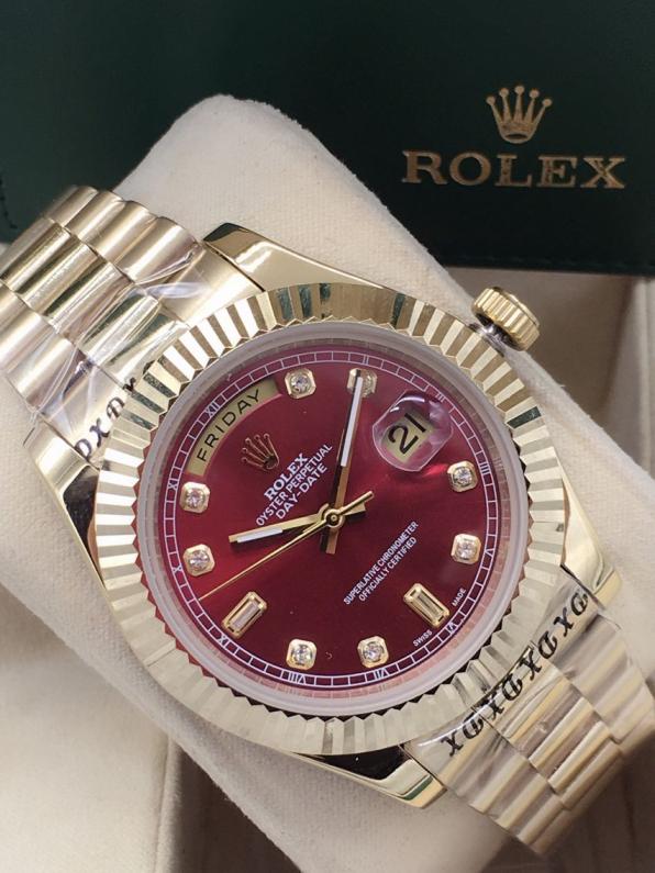 AAA rolex day-date high quality automatic movement diamond hands