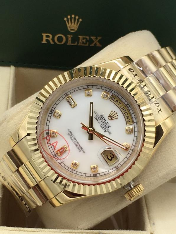 AAA rolex day-date high quality automatic movement diamond hands