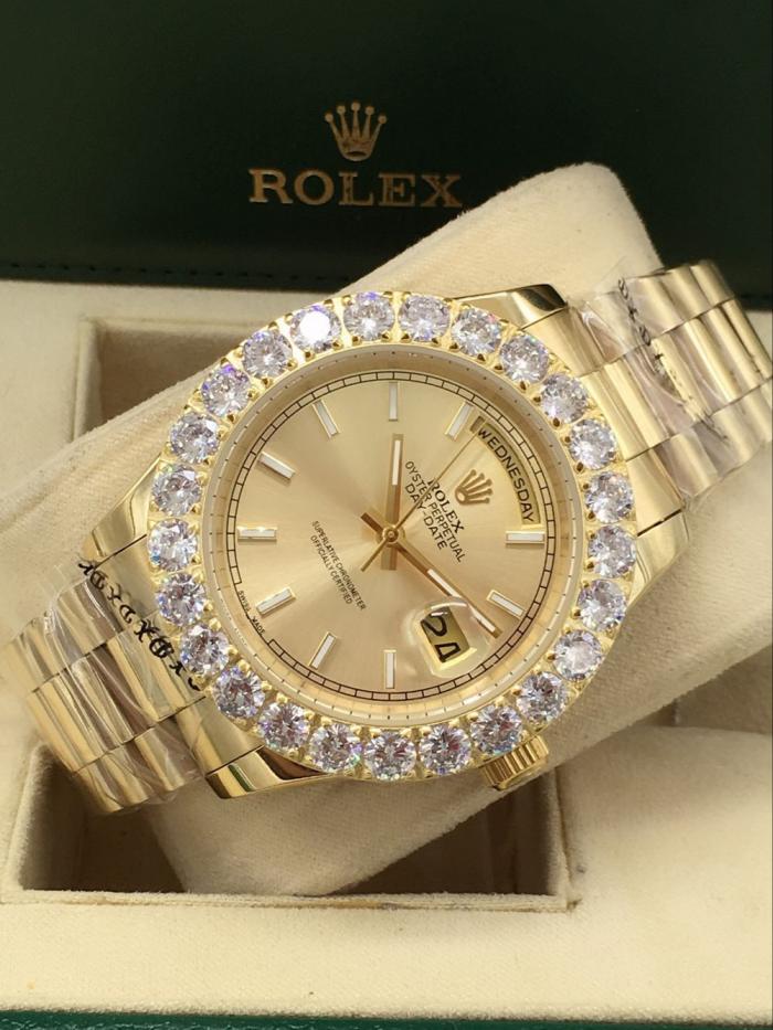 AAA rolex Day-date for mens with big diamonds bezel