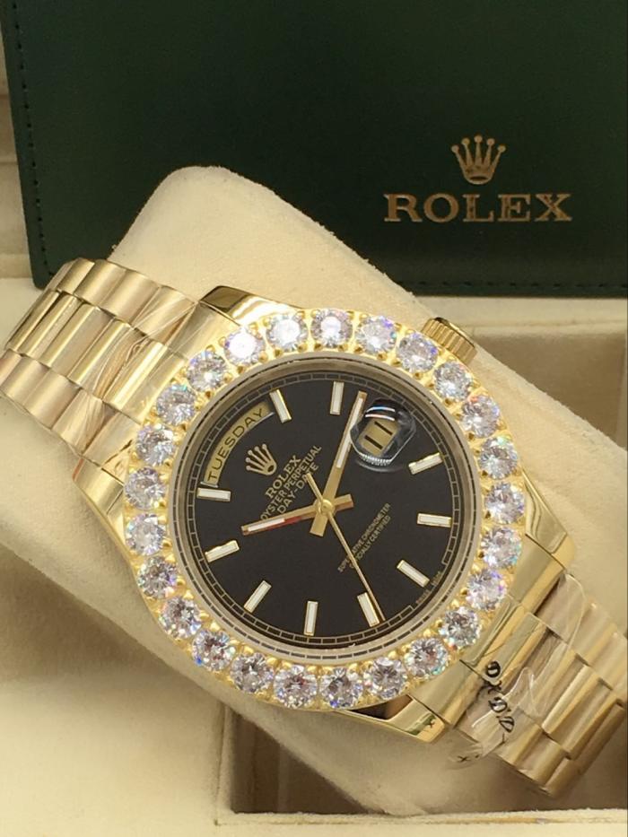 AAA rolex Day-date for mens with big diamonds bezel