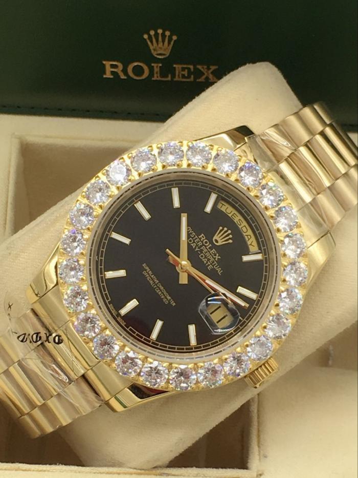 AAA rolex Day-date for mens with big diamonds bezel