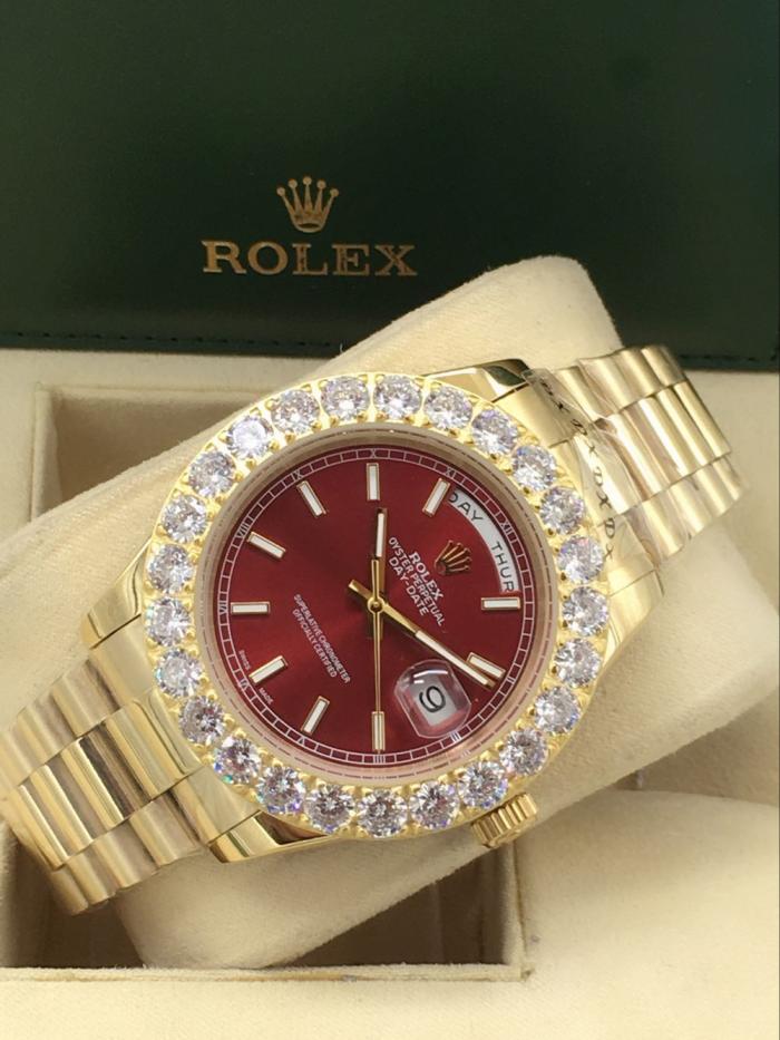 AAA rolex Day-date for mens with big diamonds bezel