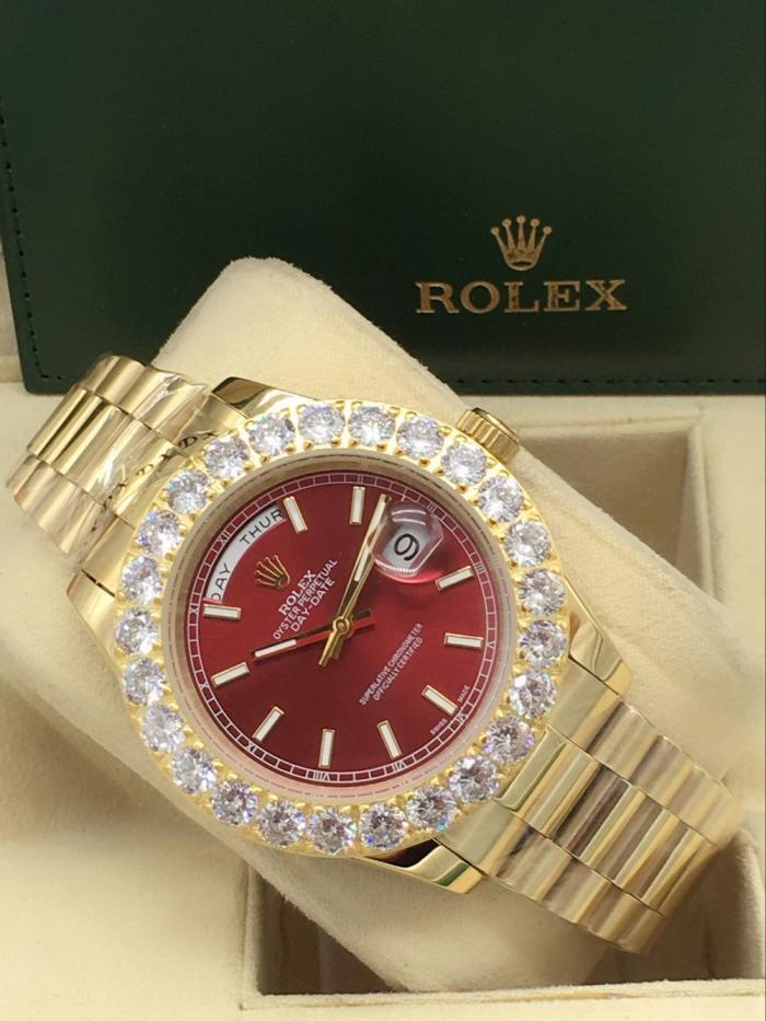 AAA rolex Day-date for mens with big diamonds bezel