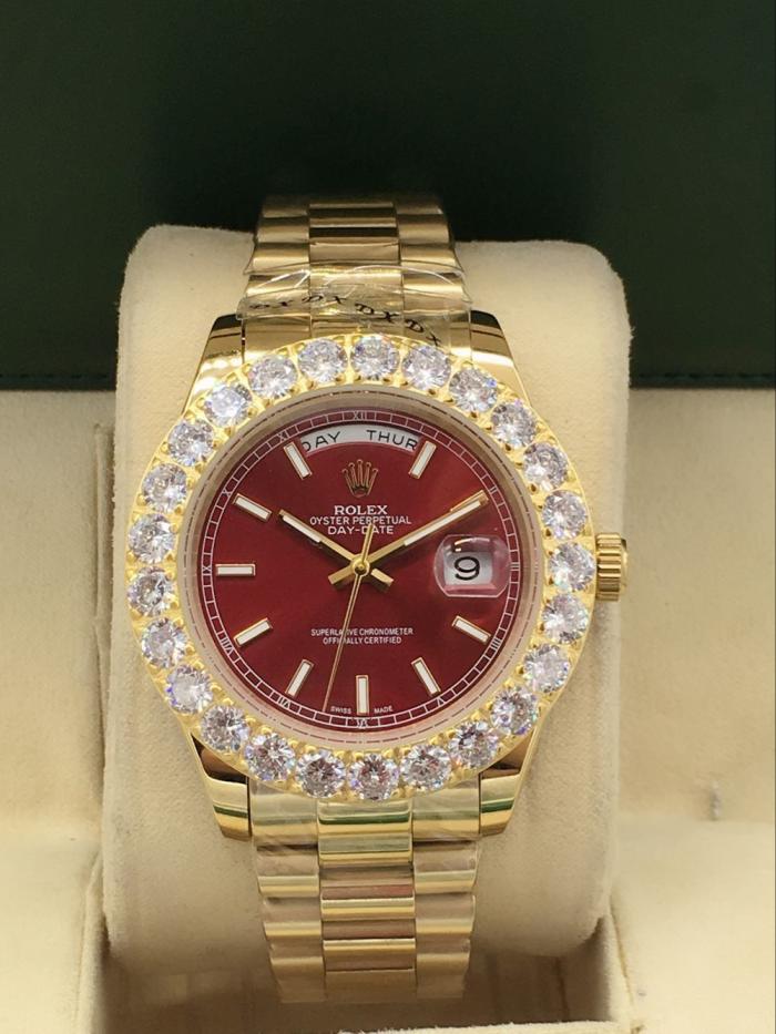AAA rolex Day-date for mens with big diamonds bezel