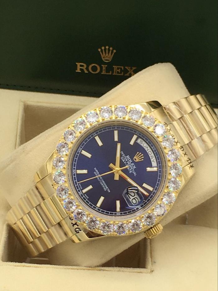 AAA rolex Day-date for mens with big diamonds bezel
