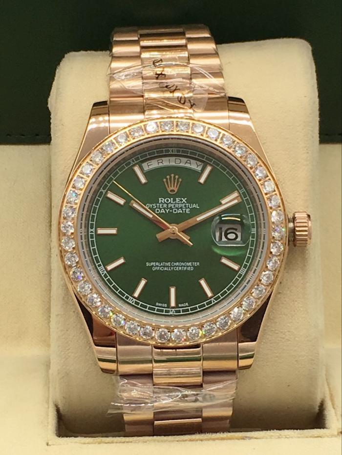 AAA rolex Day-date for mens with big diamonds bezel