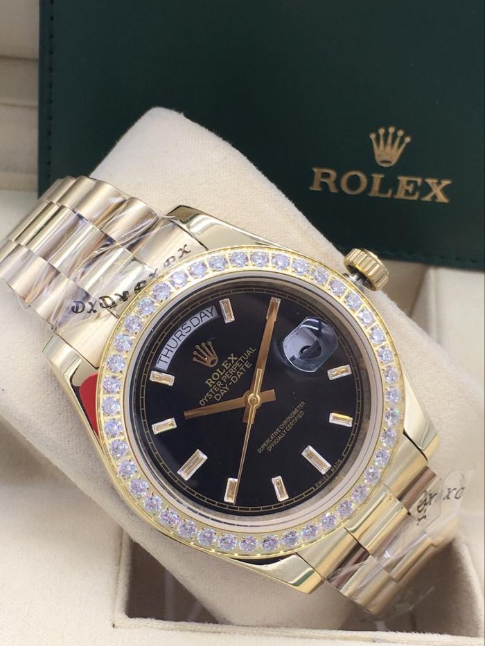AAA rolex Day-date for mens with diamonds Square DatDate
