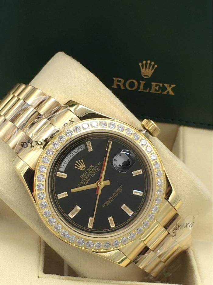 AAA rolex Day-date for mens with diamonds Square DatDate
