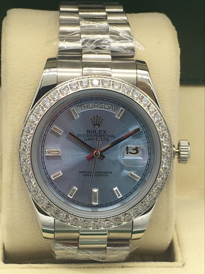 AAA rolex Day-date for mens with diamonds Square DatDate