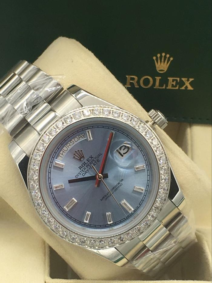 AAA rolex Day-date for mens with diamonds Square DatDate