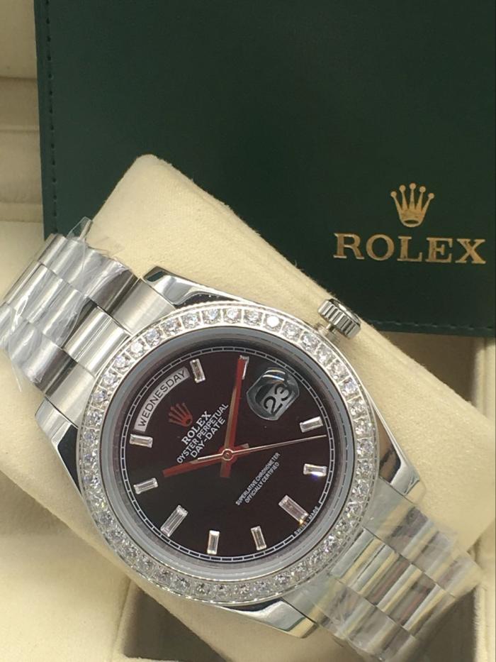 AAA rolex Day-date for mens with diamonds Square DatDate