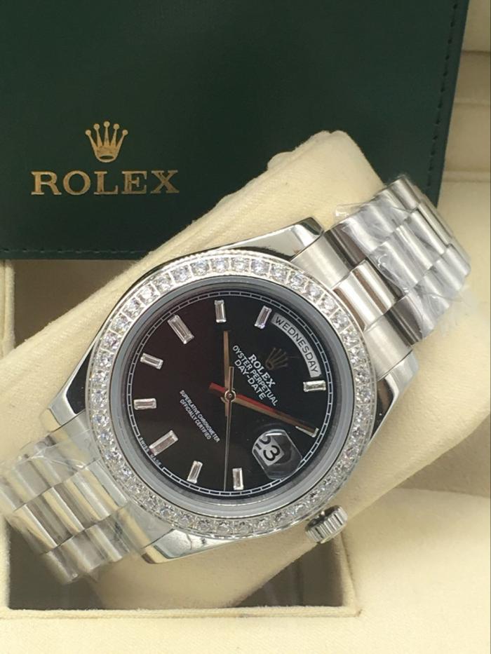 AAA rolex Day-date for mens with diamonds Square DatDate