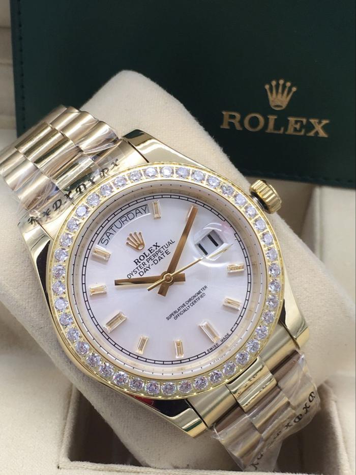 AAA rolex Day-date for mens with diamonds Square DatDate