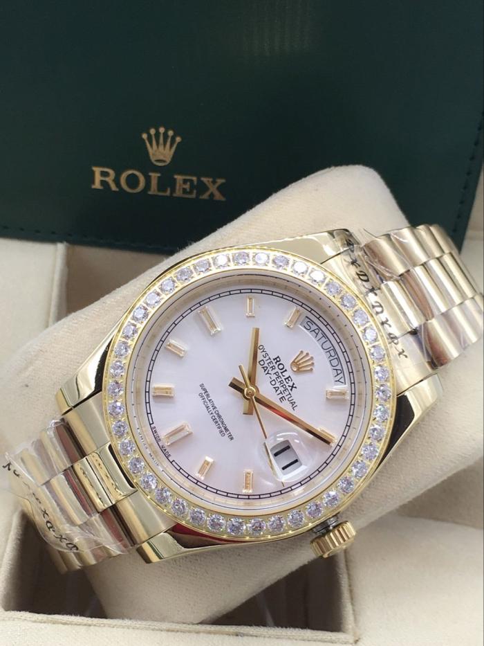 AAA rolex Day-date for mens with diamonds Square DatDate