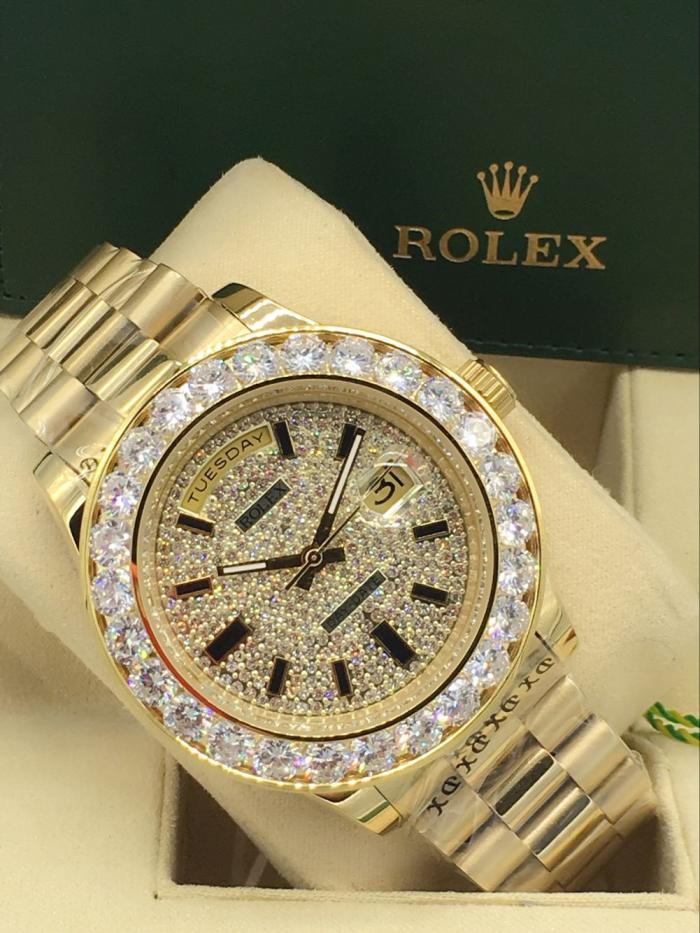AAA rolex Day-date for mens with diamonds Square DatDate