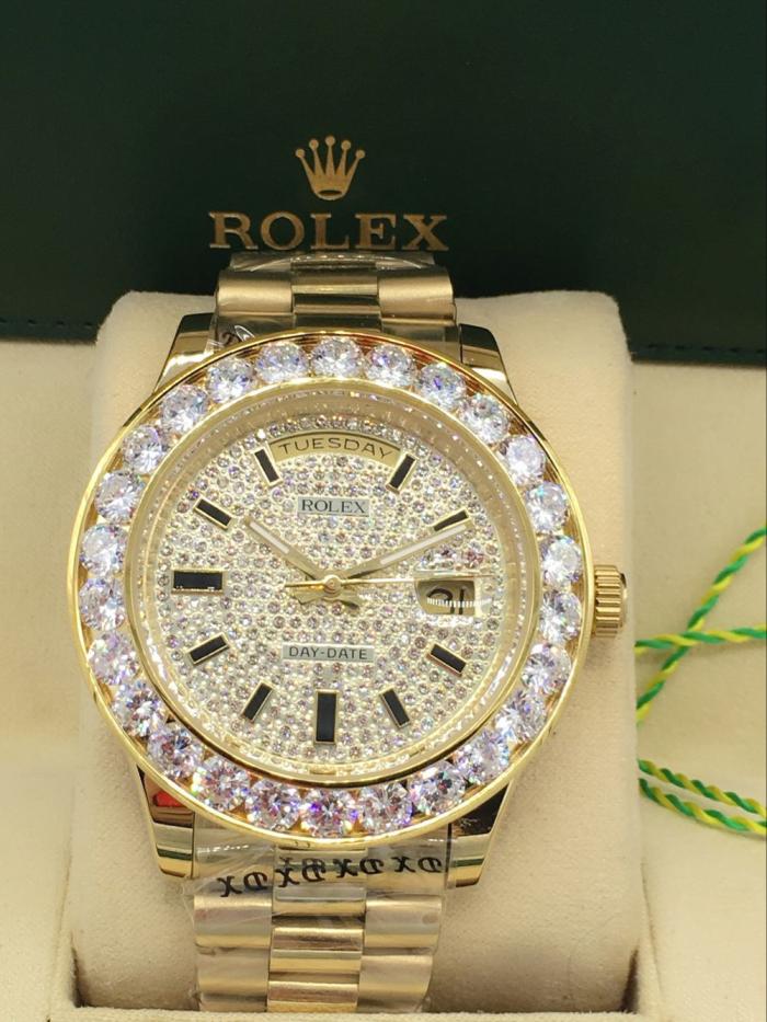 AAA rolex Day-date for mens with diamonds Square DatDate