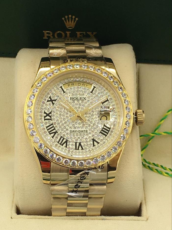 AAA rolex Day-date for mens with diamonds Square DatDate