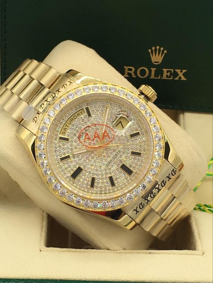 AAA rolex Day-date for mens with Gypsophila Diamonds DayDate